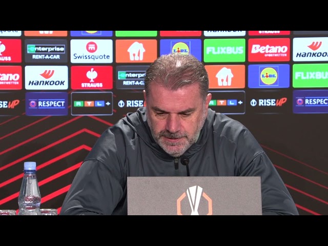 "WE MAY NOT SIGN ANYONE!" PRESS CONFERENCE: Ange Postecoglou: Hoffenheim v Tottenham