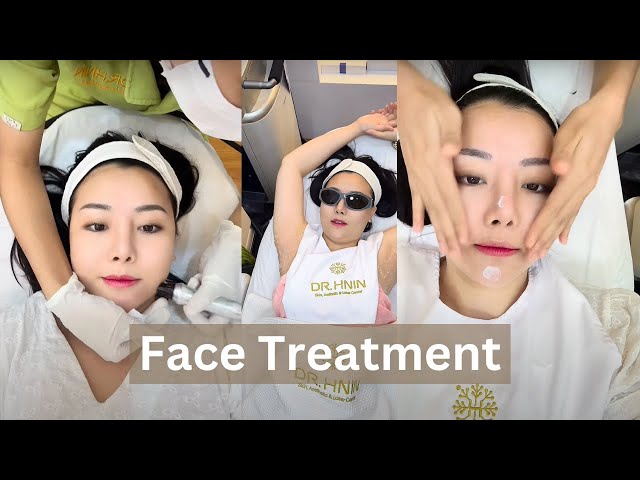 DR. HNIN AESTHETICS Clinic မှာမျက်နှာလေး treatmentလုပ်ထားတဲ့ Vlogg လေးပါရှင့်❤️💕💕🥰