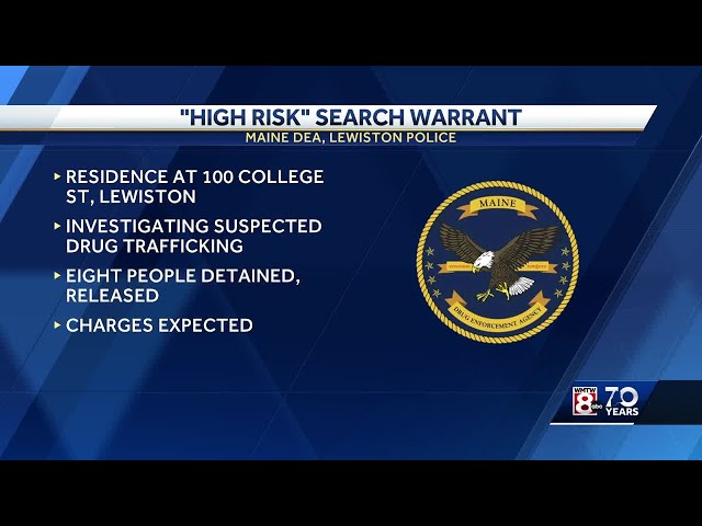 High risk drug warrant in Lewiston