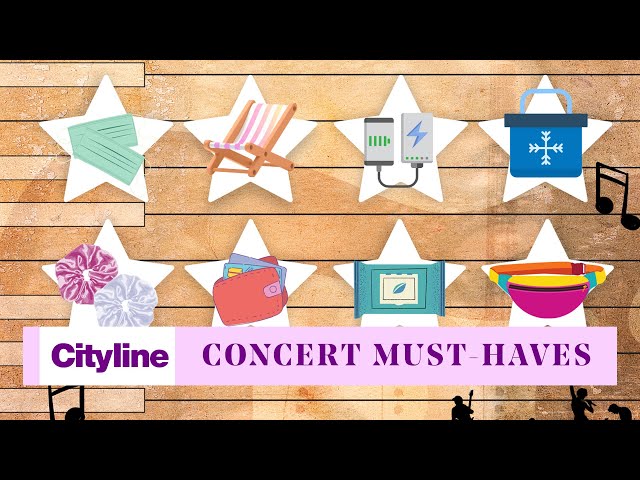 8 summer concert and festival must-haves