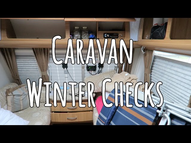 Caravan Winter Checks