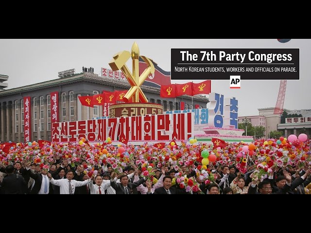 The 7th Party Congress parade