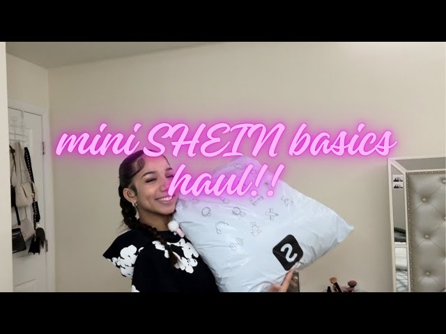 mini SHEIN clothing haul!!