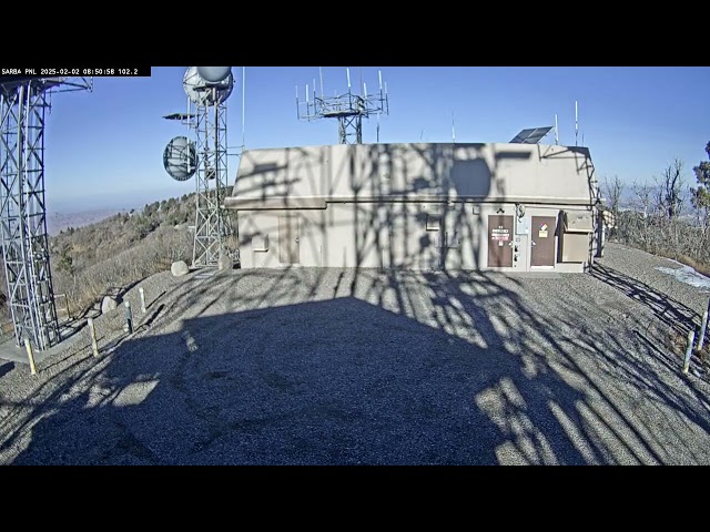 Timelapse Video of Pinal Mountain 20250202