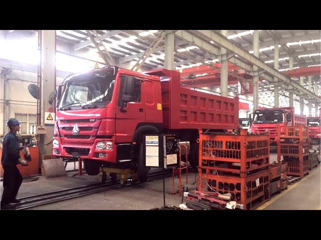 CHINESE TRUCK FACTORY - Sinotruk HOWO Production in Hong Kong