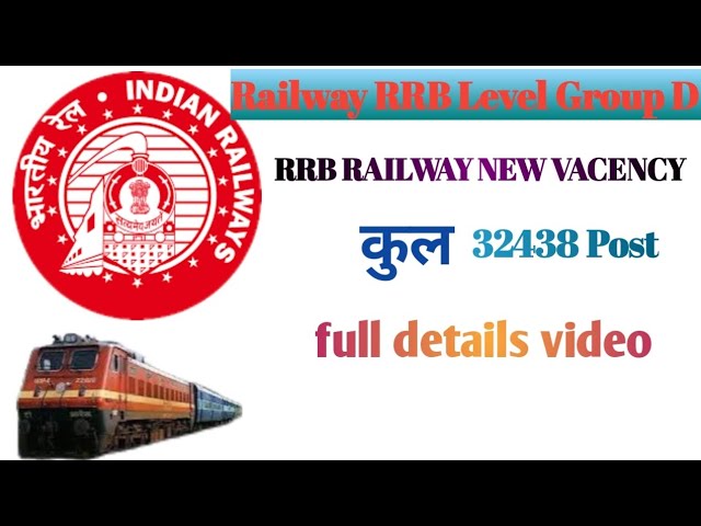 Railway RRB Level Group D CEN 08/2024 Apply Online for 32438 Post |rrb railway new vacancy update|