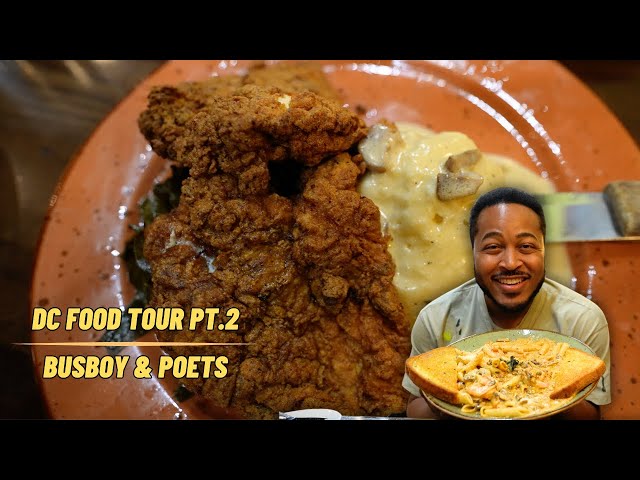 Washington DC Food Tour pt. 2 | Busboy & Poets