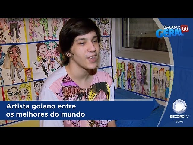 Artista goiano entre os melhores do mundo