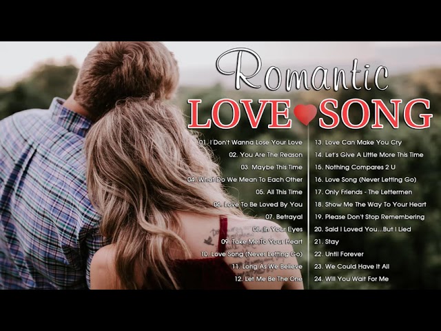 Best Romantic Love Songs 2021 - Love Songs 80s 90s Playlist English