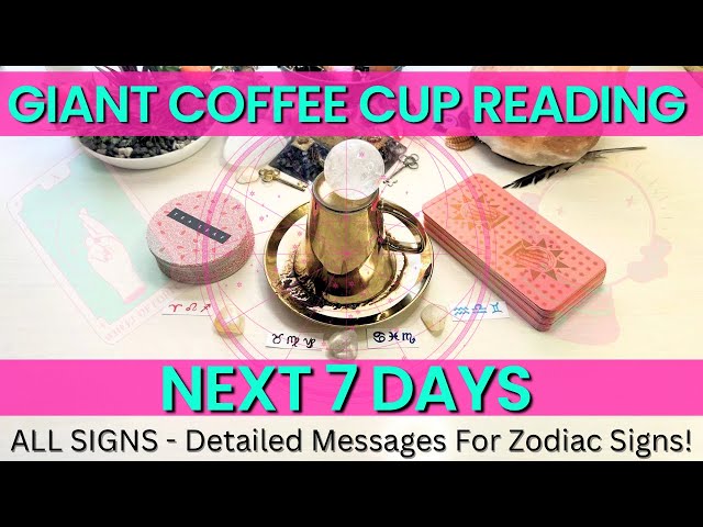 ALL ZODIAC! “You Are About To Witness A MASSIVE BLESSING Happen!” Giant Coffee Cup & Tarot Reading ✨