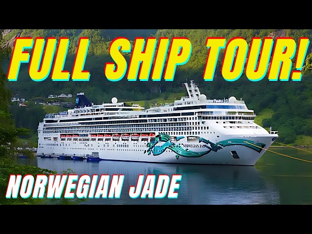 Full Tour of Norwegian Cruise LIne Jade Cruise Ship