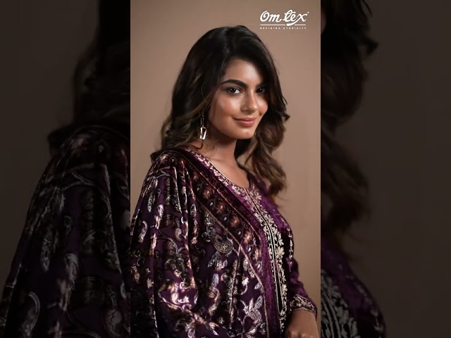 Ritha Vol 9 6181 Omtex Velvet Suits