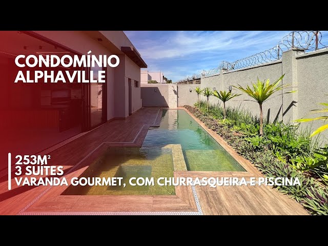 Condomínio #alphaville , Ribeirão Preto - Casa mobiliada, de Alto Padrão Imobiliária Brioni Imóveis