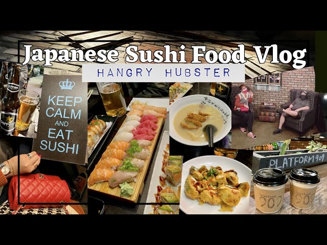 #JAPANESE SUSHI #FoodVlog #sashimi #DonkatsuRamen #3 | Hangry Hubster