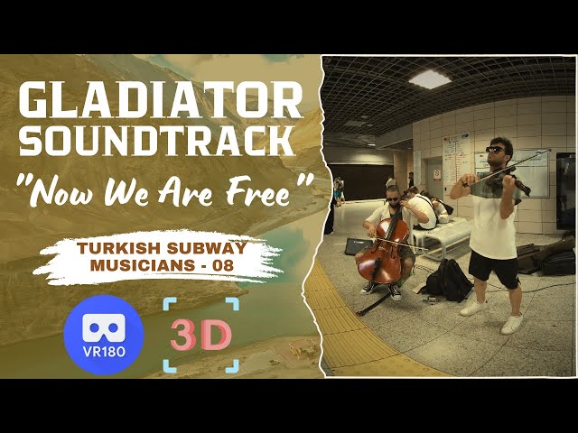 Gladiator Soundtrack "Now We Are Free" Cover - 3D VR 180