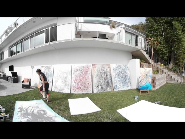 The Modern Artista: An Artist in Action (360 video - Part 1)