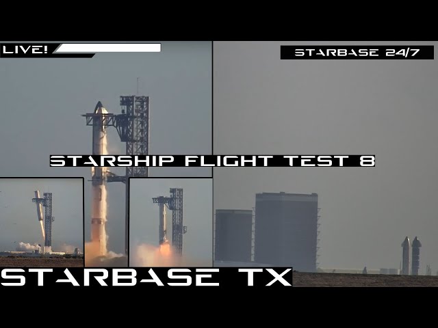 LIVE! Starbase 24/7 | Booster 15 - Ship 34 Rollout