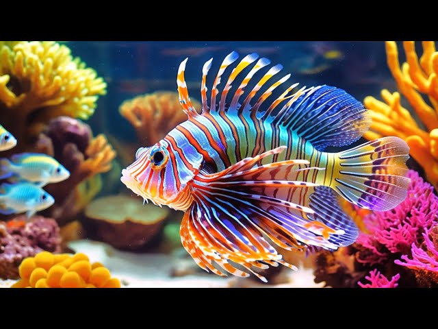 🐠 Relaxing 4K Aquarium Ambience 🌊 – Beautiful Marine Life and Calming Sounds #1