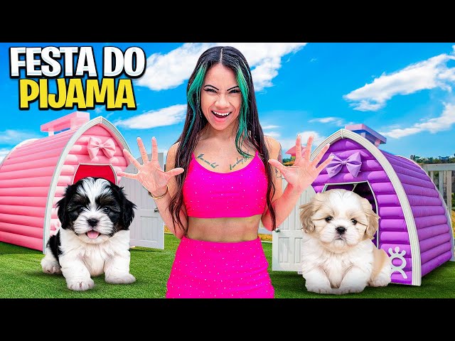 FESTA DO PIJAMA DA CHANEL - pandora vai EMBORA PARA SEMPRE!