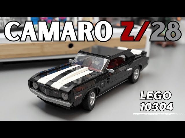 10304 LEGO Icons Chevrolet Camaro Z/28 1969 - Speed Build & Review