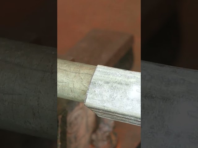 easy way to connect metal pipe