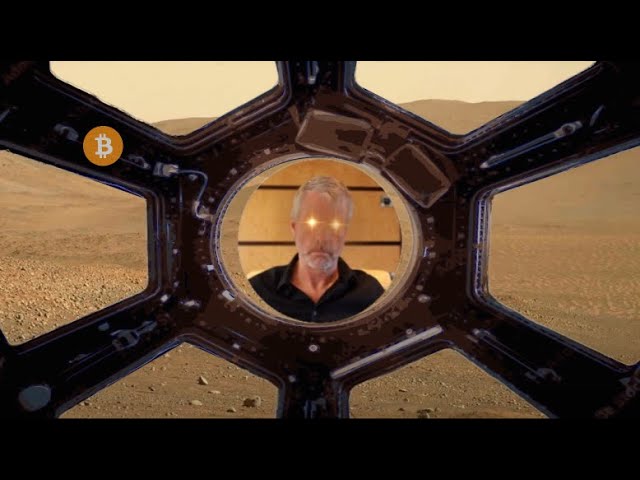 👽🍊 Michael Saylor & Bitcoin w/ Martian Meditative atmospheric chill music. Bitcoin Meditations.