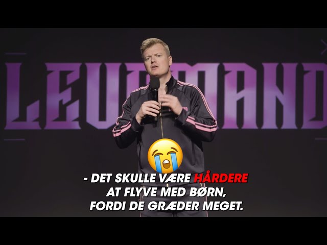 Tobias Dybvad Stand-up - "At flyve med små børn skulle være hårdere??"