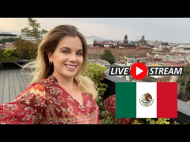 Mexico City Livestream Tour 🇲🇽❤️ (this city has really impressed me)