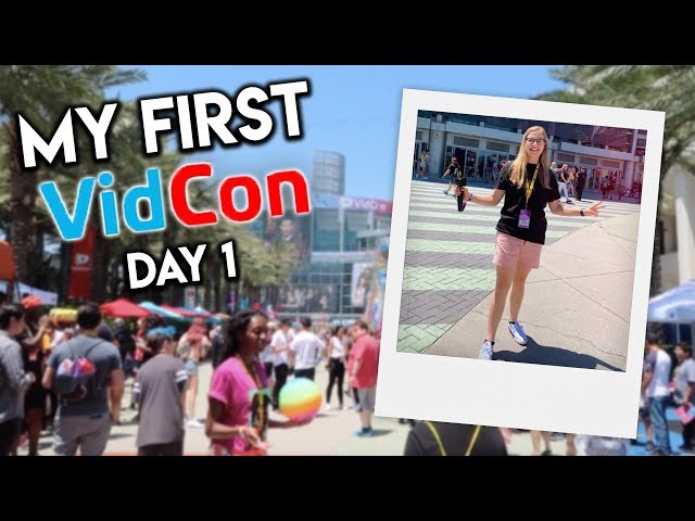 MY FIRST VIDCON | DAY ONE