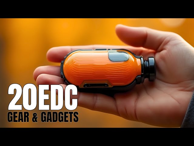 20 EDC Gear & Gadgets Everyone Will Appreciate In 2025