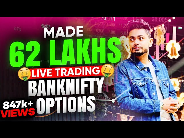 Live Trading BANKNIFTY Options || Biggest Profit || Booming Bulls || Anish Singh Thakur