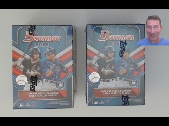 Cracking! My Best 2022 Bowman Blaster Pull So Far This Year, I finally got one!