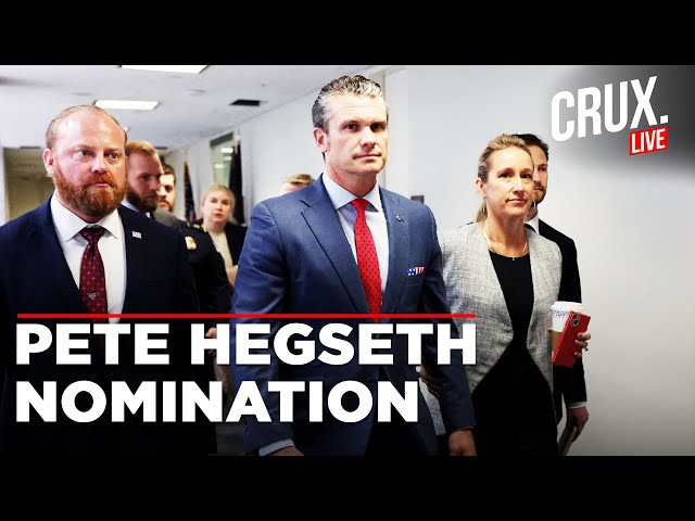 LIVE Senate Confirms Pete Hegseth As Donald Trump's Defense Secretary In Razor Thin Vote  | US News