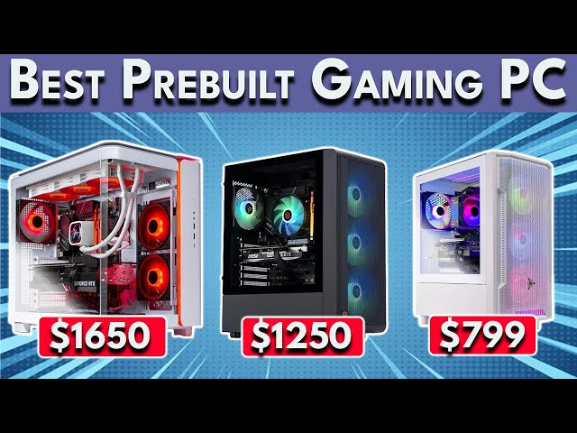 Best Prebuilt Gaming PC 2024 | 1440p, 4k, & Budget | Best Gaming PC 2024