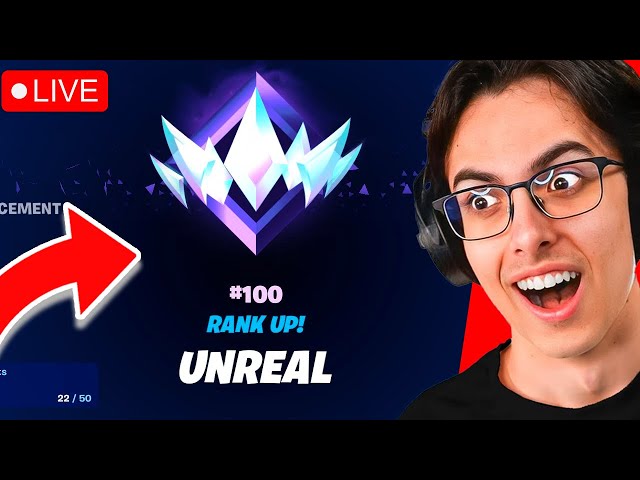 PLAYING FORTNITE UNREAL RANKED IN 2025!! Happy New Year! (Chapter 6)