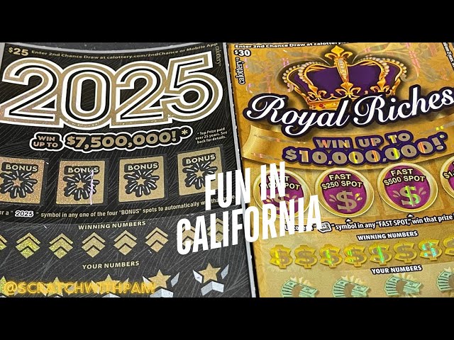 Royal Riches‼️2025‼️#lottery #scratchofftickets #scratching #calotteryscratchers #like #subscribe