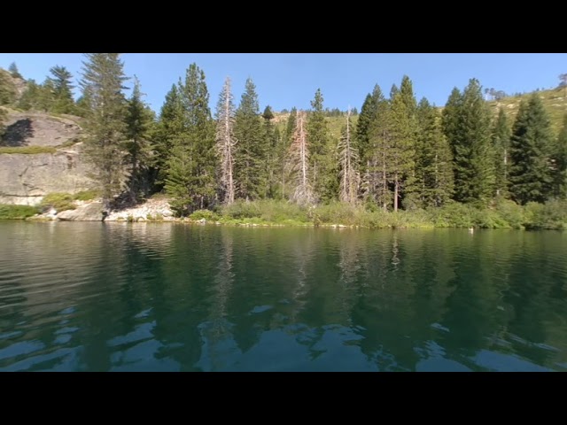 Waterfall end of Sardine Lake (VR180)