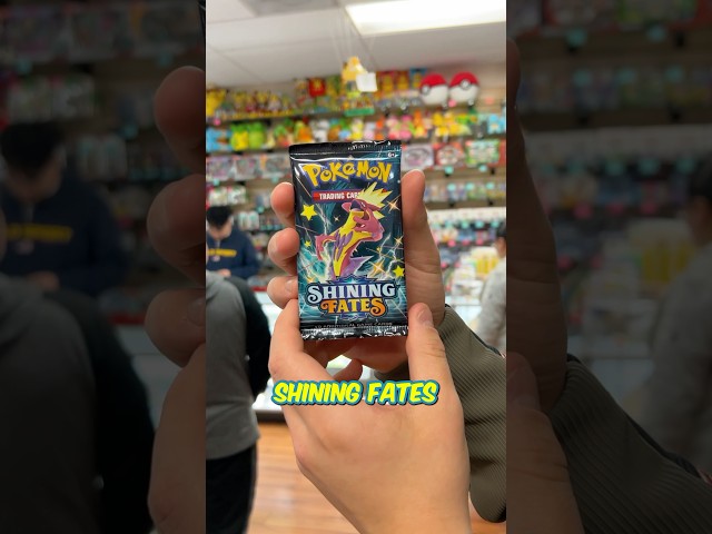 Making Money Opening a $8 Shining Fates Booster Pack💰 - Episode 7 #pokemon #shorts