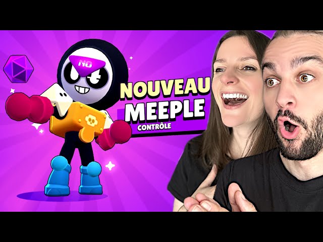 ON JOUE AVEC MEEPLE : BRAWLER GRATUIT SUR BRAWL STARS !