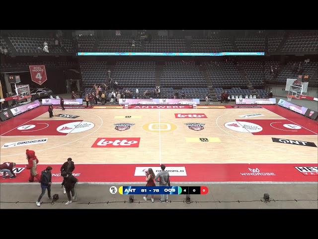 Windrose Giants Antwerp vs Filou Oostende  // Lotto Basketball Cup MEN QF