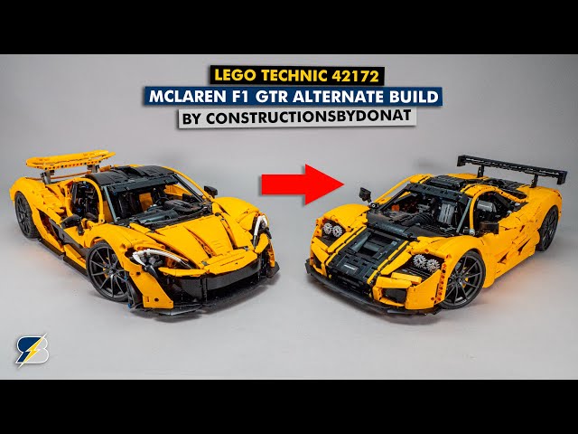 LEGO Technic 42172 alternate build - McLaren F1 GTR by ConstructionsByDonat