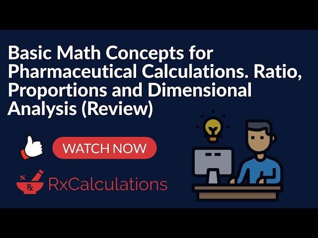 Ratio, Proportions and Dimensional Analysis | Ultimate Guide for Pharmacy and Nursing Students