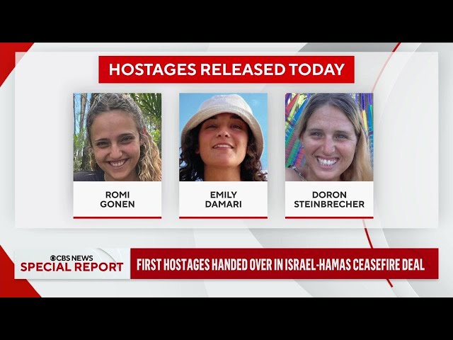 First hostages released after Israel-Hamas ceasefire deal | Special Report