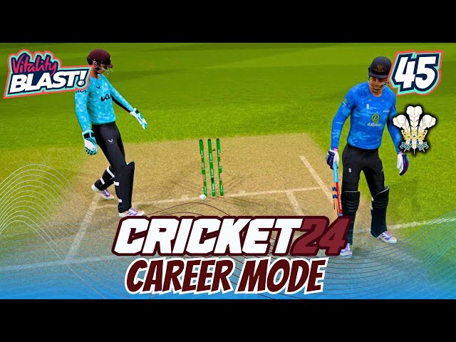 VIRAT KOHLI WOULD BE PROUD! | VITALITY BLAST T20 | CRICKET 24 CAREER MODE #45 | SURREY