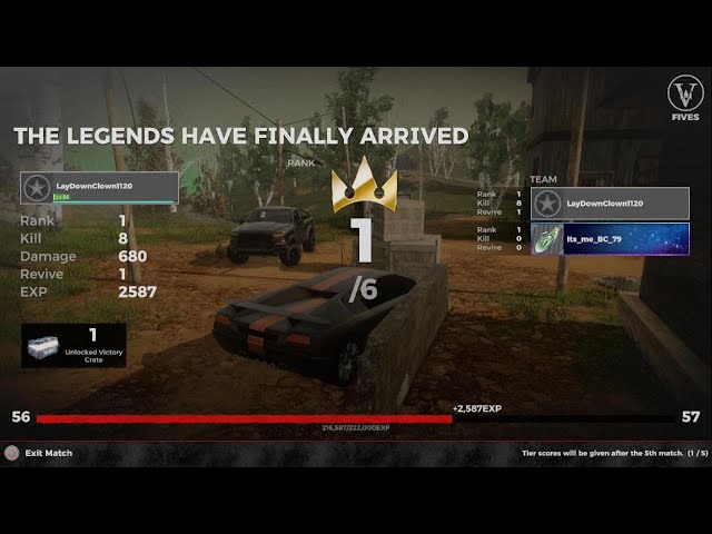 H1Z1: Battle Royale_8 kills Never think its all good 5's victory