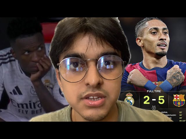 HOW BARCELONA DESTROYED REAL MADRID 5-2  *AGAINN*