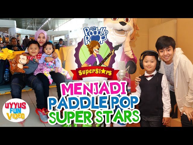 Uyyus menjadi Paddle Pop Superstars 😍 - Berangkat ke Jakarta  Part 1