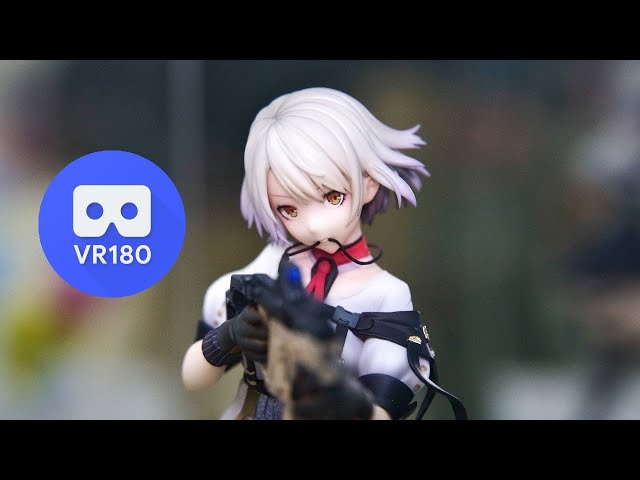 【3D VR180】わんだらー ドールズフロントライン Vectorフィギュアサンプル展示立体視