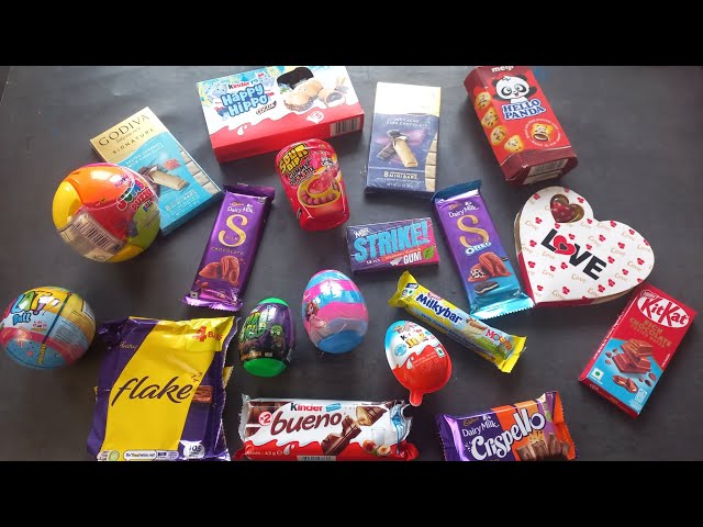 100 chocolate opening videos,surprise toys, lots of chocolates , Cadbury celebration unboxing