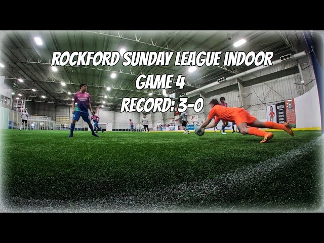 ROCKFORD INDOOR SUNDAY LEAGUE l 4TH GAME OF THE SEASON l FULL GAME GOALKEEPER POV